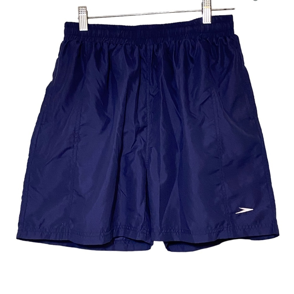 Speedo Navy Blue Swim Trunks Sz XXL